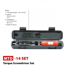 MTD-1405SET 扭力起子套装1-5NM(14PCS)